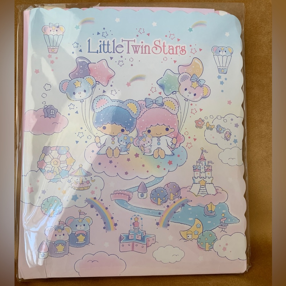 NEW LITTLE TWIN STARS LETTER SET
